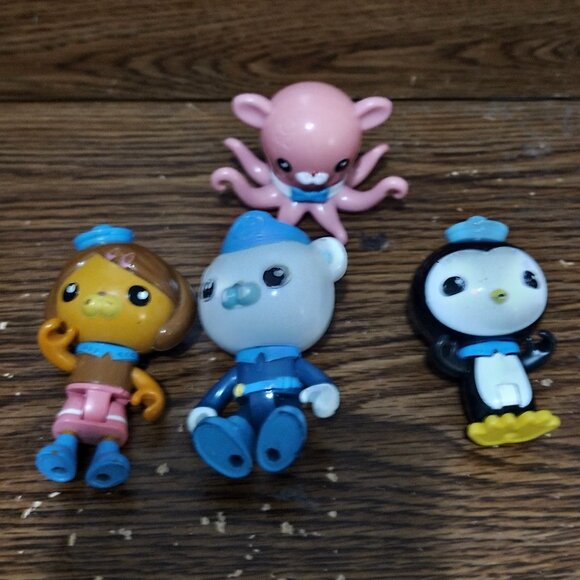 Lot of 4 Octonauts Action Figures Toys (Mattel Toys) - Picture 1 of 4